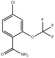 4-Chloro-2-(trifluoroMethoxy)benzaMide, 97% Struktur