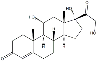 氢化可的松杂质N,,结构式