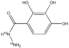 TRIHYDROXYBENZYL HYDRAZIDE-15N2