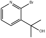 2-(2-BroMo-pyridin-3-yl)-propan-2-ol Struktur