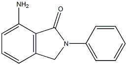7-aMino-2-phenylisoindolin-1-one Struktur