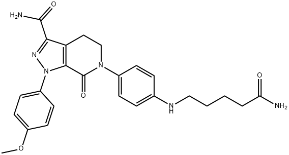 Apixaban Impurity BMS-724914 Structure