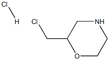 2-(chloroMethyl)Morpholine hydrochloride, 144053-97-4, 结构式