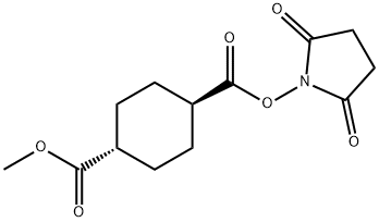 反式-1-(2,5-二氧代吡咯烷-1-基) 4-甲基环己烷-1,4-二甲酸酯, 936901-99-4, 结构式