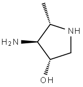(3S,4S,5S)-4-aMino-5-Methylpyrrolidin-3-ol,,结构式