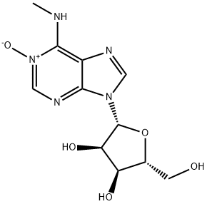 N6-Methyladenosine N1-oxide Struktur