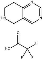 5,6,7,8-Tetrahydropyrido[4,3-d]pyriMidine 2,2,2-trifluoroacetate Struktur