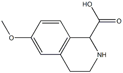 2-Z-6-Methoxy-3,4-dihydro-1H-isoquinoline-1-carboxylic acid Structure
