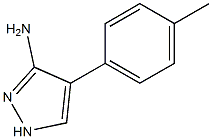 4-(4-Methylphenyl)-1H-pyrazol-3-aMine Structure