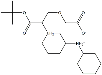 Boc-5-AMino-3-oxapentanoic acid dicyclohexylaMine salt Structure