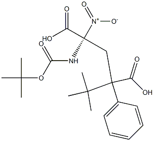 Boc-D-glutaMic acid g-tert-butyl ester-4 a-nitrophenyl ester Structure