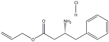 L-b-HoMophenylalanine allyl ester hydrochloride Structure