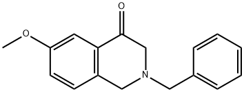 2-benzyl-6-Methoxy-2,3-dihydroisoquinolin-4(1H)-one Struktur
