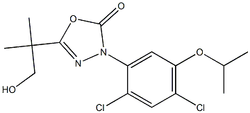 オキサジアゾンアルコール 化学構造式