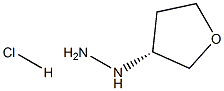 (R)-(tetrahydrofuran-3-yl)hydrazine hydrochloride,,结构式