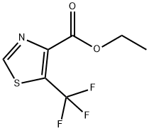 ETHYL 5-(TRIFLUOROMETHYL)THIAZOLE-4-CARBOXYLATE, 900530-66-7, 结构式