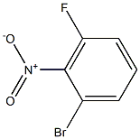 1-BroMo-3-fluoro-2-nitrobenzene Struktur