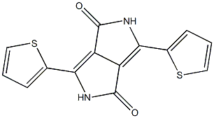 3,6-二(噻吩-2-基)吡咯[3,4-C]吡咯-1,4(2H,5H)-二酮, , 结构式