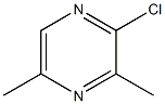 2-chloro 3,5-diMethyl pyarazine Struktur