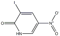 3-Iodo-5-nitro-1H-pyridin-2-one Struktur
