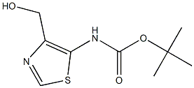 tert-Butyl [4-(hydroxyMethyl)thiazol-5-yl]carbaMate Struktur