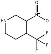 3-nitro-4-(trifluoroMethyl)piperidine Structure