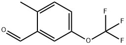 2-Methyl-5-(trifluoroMethoxy)benzaldehyde, 96% Structure