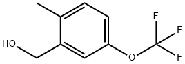 2-甲基-5-(三氟甲氧基)苄醇, 1261478-61-8, 结构式