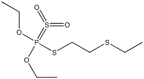乙拌磷砜标准溶液, , 结构式