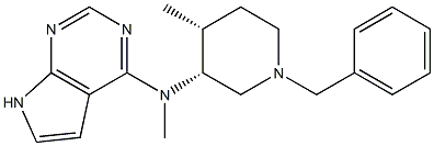 N-((3R,4R)-1-benzyl-4-Methylpiperidin-3-yl)-N-Methyl-7H-pyrrolo[2,3-d]pyriMidin-4-aMine