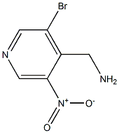 (3-BroMo-5-nitro-pyridin-4-yl)-Methyl-aMine Structure