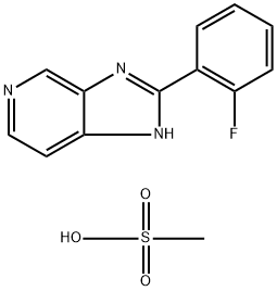 1221449-52-0 2-(2-fluorophenyl)-3H-iMidazo[4,5-c]pyridine Methanesulfonate