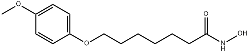 7-(4-Methoxyphenoxy)heptanehydroxaMic acid Struktur