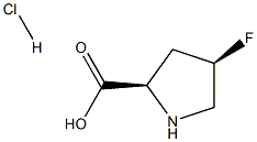 (2R,4R)-4-氟吡咯烷-2-甲酸盐酸盐, 1523541-82-3, 结构式