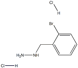 2-BroMobenzylhydrazine dihydrochloride Structure