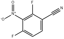 2,4-二氟-3-硝基苯腈,1186194-75-1,结构式