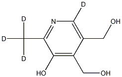 Pyridoxine-d4 Struktur