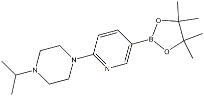 1-isopropyl-4-(5-(4,4,5,5-tetraMethyl-1,3,2-dioxaborolan-2-yl)pyridin-2-yl)piperazine