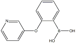 (2-(pyridin-3-yloxy)phenyl)boronic acid Structure