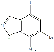 6-broMo-4-iodo-1H-indazol-7-aMine