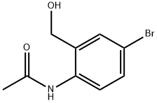 N-(4-BroMo-2-(hydroxyMethyl)phenyl)acetaMide Structure