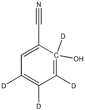 2-Hydroxybenzonitrile-d4 Structure