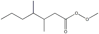 1-Methoxy-3,4-diMethylheptanoic Acid Structure