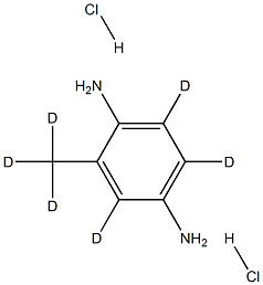2,5-ToluenediaMine-d6 Dihydrochloride