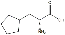 b-Cyclopentyl-D-alanine Structure