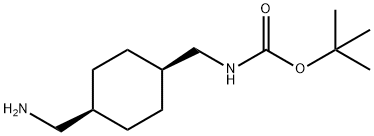 Boc-1,4-cis-diaMinoMethyl-cyclohexane hydrochloride Structure