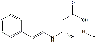 Styryl-D-b-hoMoalanine hydrochloride Structure
