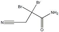 2,2-二溴-3-氰基丙酰胺, , 结构式