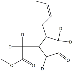 Methyl Jasmonate-d5 Structure