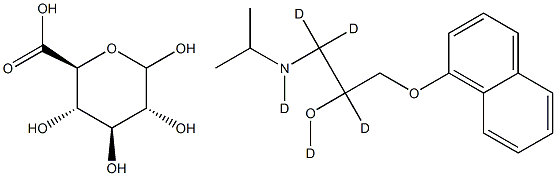 Propranolol-d5 glucuronide|普萘洛尔D5葡糖苷酸